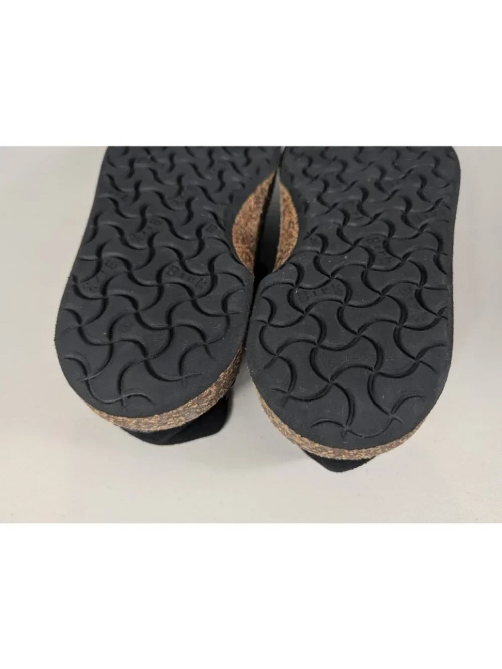 Birkenstock black suede Gary lace up oxford's shoes men's size 10